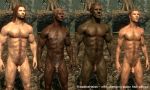  artist_request character_request copyright_request dark-skinned_male human light-skinned_male muscular_male nude_male orc small_penis 