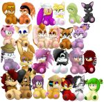  amy_rose blaze_the_cat bunnie_rabbot cosmo_the_seedrian cream_the_rabbit duzell female fiona_fox hershey_the_cat julie-su li_moon lien-da lupe marine_the_raccoon miles_&quot;tails&quot;_prower mina_mongoose nic_the_weasel nicole_the_lynx rouge_the_bat rule_63 sally_acorn shade_the_echidna sonia_the_hedgehog sonic_team sonic_underground tikal_the_echidna vanilla_the_rabbit wave_the_swallow 