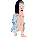 american_dad black_hair breasts hayley_smith nude simple_coloring transparent_background undressing 