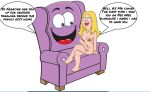 american_dad bad_quality cheating_wife francine_smith imminent_oral inanimate mr_chairy nude_female peewee&#039;s_playhouse