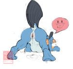 anus blush butt female kenta-san nintendo pokemon pussy pussy_juice swampert video_games