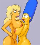  ass erect_nipples huge_breasts marge_simpson nude the_simpsons thighs 