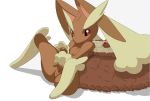 animal_ears anthro brown_fur bunny bunny_ears bunny_girl bunny_tail cake chest_fur creatures_(company) food furano_(artist) furry game_freak gen_4_pokemon lagomorph lagomorph_humanoid long_ears lopunny masturbation mimilop nintendo normal_type_pokemon pokemon pokemon_(anime) pokemon_(creature) pokemon_(game) pokemon_(species) pokemon_diamond_pearl_&amp;_platinum pokemon_dppt pokemon_heartgold_and_soulsilver pokemon_hgss porkyman pussy red_eyes uncensored