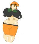 1girl bad_anatomy breasts cherichou gardenia_(pokemon) orange_hair pokemon