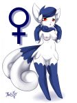  1girl 4_fingers :o anthro anthrofied barefoot belly blue_fur breasts cat claws feline female furry looking_at_viewer meowstic midriff mnxenx001 navel nipples no_humans nude open_mouth pink_skin plain_background pokemon pokemon_(game) pokemon_xy pussy raised_arm red_eyes shadow shiny solo standing tongue white_background white_fur wide_hips yellow_eyes 