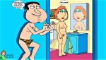 breasts erect_nipples erection_under_clothes family_guy glenn_quagmire lois_griffin normal9648 nude pubic_hair pussy thighs