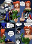 batman batman_(series) catwoman dc_comics dcau harley_quinn justice_hentai_2_comic justicehentai.com palcomix poison_ivy