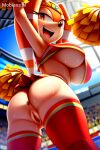  1girl 1girl ai_generated anus armpits ass cheerleader from_behind from_below full_body furry furry_female grin huge_breasts mobians.ai open_mouth pom_pom_(cheerleading) pussy sega sega socks sonic sonic_the_hedgehog_(series) spread_pussy stadium stockings sweat teeth tikal_the_echidna under_boob upskirt 