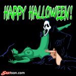  animated ghost_face gif scream sextoon witch 