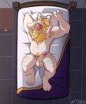 1boy 2d 2d_(artwork) anthro anthro_only artist_name asgore_dreemurr balls bara beard bed bedroom big_penis blonde_hair boss_monster bovid caprine charlieleobo chubby chubby_male completely_nude_female completely_nude_male digital_media_(artwork) dilf erection facial_hair feet floppy_ears from_above full_body fur furry furry_male furry_only genitals goat goat_ears goat_horns hair hairy hi_res horn horns indoors long_ears male male_anthro male_only mammal mature mature_anthro mature_male monster monster_boy muscle muscular muscular_male nipples nude nude_anthro nude_male on_bed open_mouth overweight overweight_male penis simple_background sleeping solo solo_anthro solo_male testicles third-party_source twitter undertale undertale_(series) video_game_character video_game_franchise video_games white_body white_fur yawn yawning