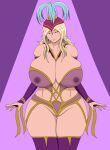  big_breasts blonde_hair breasts dumbo human_version matriarch nipples thicc thicc_thighs 
