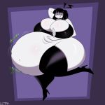  1girl adult_swim big_breasts creepy_susie digested digestion high_heels huge_ass huge_belly latex locote68 struggling struggling_prey the_oblongs thick_thighs vore 