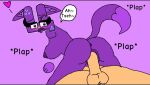 1boy 1boy1girl 1girl abbygale_purple_eevee_kit ahegao alphabet_(mike_salcedo) anon anonymous anonymous_male anthro anus ass balls breasts english_text female furry furry_female harrymations hi_res human human/anthro human_male human_male_on_female_anthro human_on_anthro male male/female naked_female naked_male nipples nude nude_female nude_male plap plapping purple_background purple_body pussy ralr russian_alphabet_lore tagme tseh_ralr uwu vaginal vaginal_sex