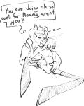 1cuntboy 1girl 2020s 2021 anon anonymous anthro bigger_female breasts cuntboy cuntboysub dominant_female english_text female/cuntboy female_anthro femdom fingering fingering_another fingering_partner fingering_pussy furry furry_female larger_anthro larger_female mommy_kink nipples self_insert sketch submissive_cuntboy text tired_but_horny_(artist) toriel undertale undertale_(series) vaginal vaginal_fingering white_background