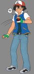 1_boy ash_ketchum black_eyes black_hair hat pokeball pokemon surprised vest xxxx52