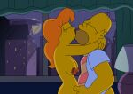  ass bouncing_breasts erect_nipples gif homer_simpson kissing mindy_simmons nude the_simpsons thighs vaginal 