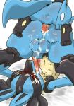  3_toes anal anal_penetration anthro anus ass autofellatio barefoot big big_ass black_fur blue_fur blush canine crying cum cum_in_mouth cum_inside cum_on_face cum_on_testicles cute erect erect_penis fellatio fur furry gay jackal long_ears looking_up lucario male masturbation navel nintendo nude oral oral_sex penetration penis plain_background pokemon presenting presenting_hindquarters raised_arm raised_leg red_eyes riolu sex shadow size_difference tears testicles unknown_artist upside_down video_games white_background white_eyes yellow_fur young 