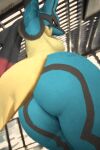 female_only furry furry_only lucario mega_lucario roussil97