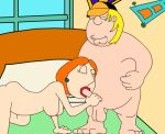  animated animated_gif chris_griffin family_guy fellatio gif incest lois_griffin oral penis testicles 