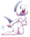  absol breasts female nintendo pokemon pokã©mon solo video_games 