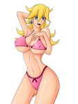  bikini breasts mario_(series) nintendo princess_peach war-off-evil 