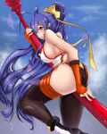 1girl 1girl 1girl big_breasts blazblue blue_hair breasts clothed_female female_focus female_only high_res long_hair mai_natsume mature mature_female solo_female solo_focus tagme terada_sp video_game_character video_game_franchise