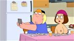  brother_and_sister chris_griffin family_guy meg_griffin nude_female 