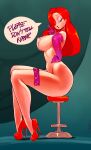  ass erect_nipples huge_breasts jessica_rabbit thighs who_framed_roger_rabbit 