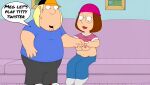  brother_and_sister chris_griffin family_guy meg_griffin titty_twister 