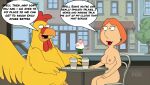  ernie_the_giant_chicken lois_griffin milf nude_female 