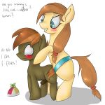  artist_request friendship_is_magic horse horsecock imminent_anal imminent_rape incest my_little_pony penis strap-on 