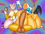  action-coaster action-coaster_(artist) amy_rose miles_&amp;quot;tails&amp;quot;_prower rouge_the_bat sega tails 