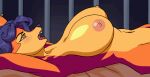  anthro big_breasts bouncing_breasts carmelita_fox gif missionary_position nightowl sex sly_cooper_(series) 