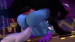 3d 3d_animation animated friendship_is_magic furry hasbro hooves-art mp4 my_little_pony trixie_lulamoon trixie_lulamoon_(mlp) video wolf 