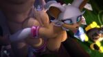  3d 3d_animation animated furry hooves-art mp4 rouge_the_bat sega sonic_(series) video 