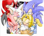  amy_rose erosuke knuckles_the_echidna miles_&quot;tails&quot;_prower multiple_tails rouge_the_bat sega shadow_the_hedgehog sonic sonic_team sonic_the_hedgehog tail tikal_the_echidna 