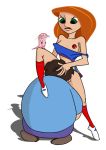  artist_request breasts cheerleader_outfit cunnilingus disney kim_possible kimberly_ann_possible pussylicking rufus topless wade_load 