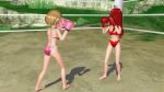  3d belly_button belly_punch bikini boxing boxing_gloves boxing_ring catfight injury knocked_out mmd oc outside pink_boxing_gloves pokemon pokemon_xy punch punching red_boxing_gloves rose ryona scorpionntl serena serena_(pokemon) swimsuit unconscious video webm 