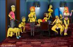  aged_up american_dad barbara_pewterschmidt big_breasts carter_pewterschmidt clones crossover family_guy francine_smith futanari hayley_smith high_heels human latex lingerie lois_griffin marge_simpson meg_griffin milf monocone stockings strap-on the_simpsons tricia_takanawa whip 