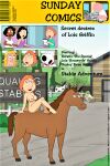  ass attitude_(artist) bonnie_swanson breasts brian_griffin comic donna_tubbs erect_nipples family_guy horatio_(family_guy) horse_(family_guy) lois_griffin nude nude_female pale_breasts peter_griffin the_cleveland_show thighs 