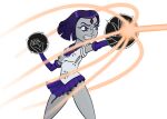 angry_face bishoujo_senshi_sailor_moon breasts_out_of_clothes cosplay crossover crossover_cosplay dc_comics fighting grey_skin nipples one_breast_out one_breast_out_of_clothes panties powers purple_eyes purple_hair purple_skirt pussy pussy_outside raven_(dc) red_gem sailor_saturn sailor_saturn_(cosplay) skirt spacechoochoo teen_titans torn_clothes transparent_background white_panties