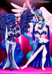  2girls alicorn alicorn_(mlp) alicorn_girl alicorn_horn alicorn_princess anthro anthro_alicorn anthro_alicorn_pony anthro_pony anthro_ponygirl anthrofied bbmbbf blush blushing breasts breasts_outside crown dancer dancer_outfit dancing equestria_untamed female female_focus female_only furry furry_female furry_only high_res high_resolution highres horn horse_girl huge_breasts jewelry mare mare_(horse) mare_(mlp) mare_(pony) mlp mlp:fim mlp:g4 mlp_fim mlp_g4 mlpfim mlpg4 my_little_pony my_little_pony:_friendship_is_magic my_little_pony_friendship_is_magic my_little_pony_generation_4 naked naked_female nipples palcomix palcomix*vip palcomix_vip partially_clothed partially_clothed_female pietro&#039;s_secret_club plantigrade plantigrade_anthro ponygirl princess_celestia princess_celestia_(mlp) princess_luna princess_luna_(mlp) scimitar sister_princess sisters sword swords weapon weapons 