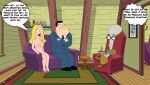  american_dad dr_penguin_(roger_disguise) francine_smith milf nude_female stan_smith 