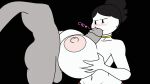  1boy 1boy1girl 1girl 2d 2d_(artwork) 2d_animation 2d_artwork alternate_breast_size beat_banger big_breasts breasts choker faceless_male gif heart huge_breasts huge_cock jaiden_animations jaidens_mom kissing_penis loop male/female milf mob_face nude onomatopoeia paizuri scarecorrode solo_focus straight youtube youtuber 