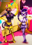 2girls anthro anthro_cat anthro_only anthrofied bbmbbf bishoujo_senshi_sailor_moon bondage bondage_gear bondage_gloves bondage_outfit breasts breasts_out cap cat cat_ears cat_girl cat_humanoid cat_tail catgirl chains chair_bondage daughter diamond_level diana_(sailor_moon) fur34 furry furry_ears furry_female furry_only furry_tail huge_breasts luna_(sailor_moon) mother mother_and_child mother_and_daughter nipples nipples_chain palcomix palcomix_vip pietro&#039;s_secret_club sailor_moon sailor_moon_(series)