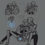 1:1 1:1_aspect_ratio 1boy 1cuntboy animated_skeleton artist_name blue_pussy bottom_sans brother brother/brother brother_and_brother brothers cuntboy duo ectopussy empath__life fingering fingering_another fingering_pussy fontcest gif grey_background hand_on_another&#039;s_face hand_on_face incest legs_apart male male/male monochrome monster nude one_eye_closed papyrus papyrus_(undertale) papysans pussy sans sans_(undertale) seme_papyrus simple_background sitting skeleton tel_a_friend top_papyrus uke_sans undead undertale undertale_(series) watermark yaoi