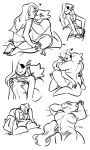 2_girls 2girls absurd_res alphyne alphys alphys_(undertale) anthro areola ass bed big_breasts black_and_white blush breast_fondling breasts buckteeth canon_couple clothing duo ear_fins ear_frills embrace eye_patch eyelashes eyepatch eyewear female_anthro female_only fin fish fondling frill hair hand_on_breast heart high_res hotlegmeme hugging humanoid invalid_tag kissing kneel long_hair lying marine monochrome mostly_nude multiple_positions navel nipples nude on_back on_bed on_top oral overweight overweight_female panties presenting presenting_hindquarters pussylicking reptile romantic_couple scalie sequence sex sitting slightly_chubby smile sweat teeth undertale undertale_(series) underwear undressing undyne unphys video_games yuri
