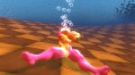1girl 3d amy_rose anthro breasts drowning feet female_masturbation female_only fingering fingering_self furry hedgehog masturbation naked_female nipple nude nude_female open_mouth sega self_fondle sonic_the_hedgehog_(series) source_filmmaker tailscookie underwater