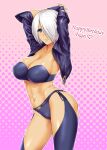  1girl angel_(kof) big_breasts breasts female_only king_of_fighters mature mature_female pepsitou short_hair solo_female tagme video_game_character video_game_franchise white_hair 