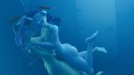  2girls 3d 3d_(artwork) air_bubbles anthro ass barefoot breasts bubbles danil4h drowning feet female female/female female_only fluttershy fluttershy_(mlp) friendship_is_magic hasbro kissing moaning my_little_pony nsfw nude ocean pony rarity rarity_(mlp) sea shipwreck skinny_dipping symmetrical_docking tagme underwater water yuri 